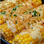 Cheesy Garlic Butter Corn Cheesy Garlic Butter Corn Recipe2