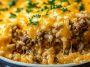 Cheesy Hamburger Rice Casserole Recipe