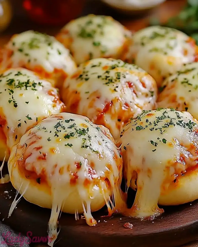 Cheesy Pizza Bombs Recipe Cheesy Pizza Bombs Recipe