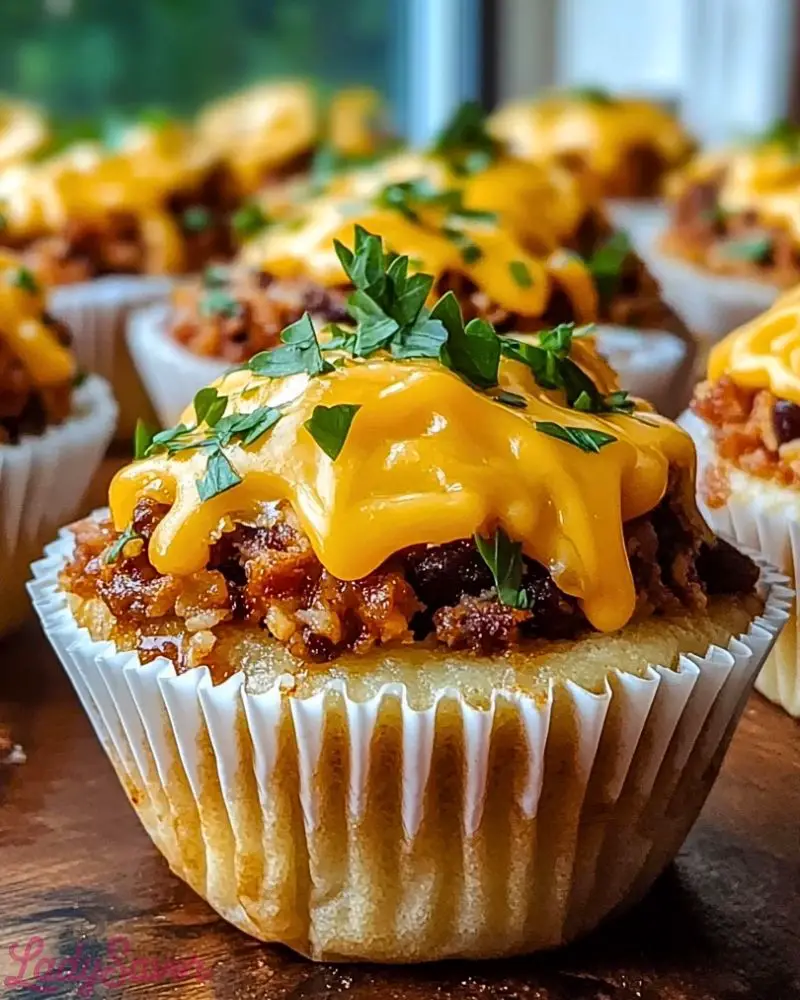 Cheesy Taco Cupcakes Recipe Cheesy Taco Cupcakes Recipe