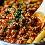 Classic Homemade Bolognese Sauce