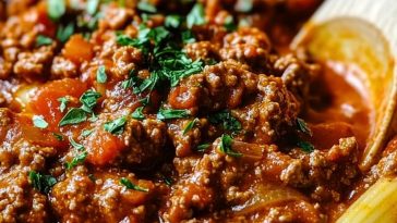 Classic Homemade Bolognese Sauce