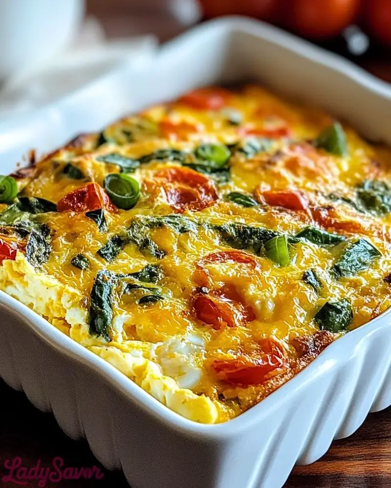 Cottage Cheese Egg Bake Cottage Cheese Egg Bake Recipe2