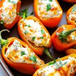 Cream Cheese Stuffed Mini Peppers Cream Cheese Stuffed Mini Peppers Recipe2