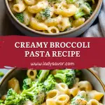 Creamy Broccoli Pasta Recipe