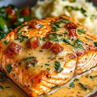 Creamy Garlic Marry Me Salmon Recipe