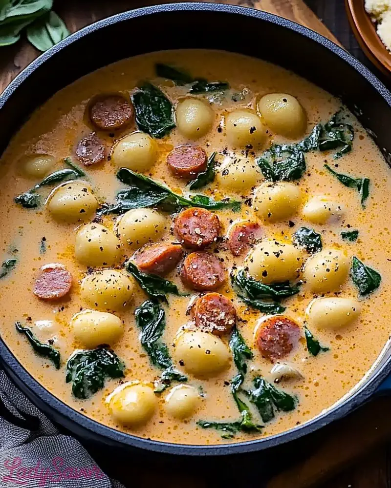 Creamy Kielbasa Gnocchi Soup Creamy Kielbasa Gnocchi Soup Recipe