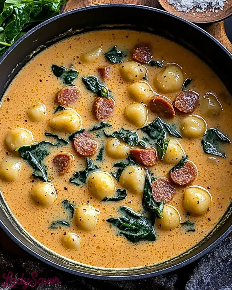Creamy Kielbasa Gnocchi Soup Creamy Kielbasa Gnocchi Soup Recipe2