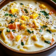 Creamy White Lasagna Soup recipe