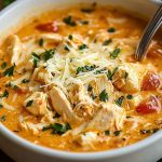Crock Pot Creamy Chicken Parmesan Soup Crock Pot Creamy Chicken Parmesan Soup2