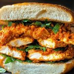 Crunchy Chicken Romesco Sandwich Crunchy Chicken Romesco Sandwich Recipe2