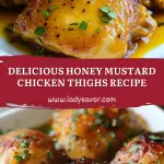 Delicious Honey Mustard Chicken Thighs Recipe