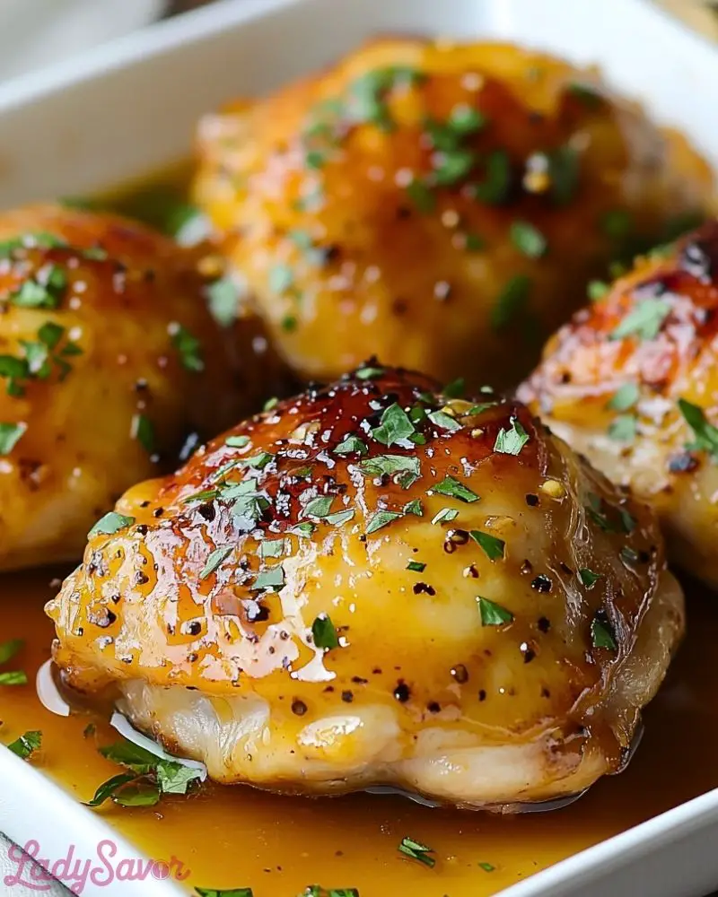 Delicious Honey Mustard Chicken Thighs Recipe Delicious Honey Mustard Chicken Thighs Recipe2