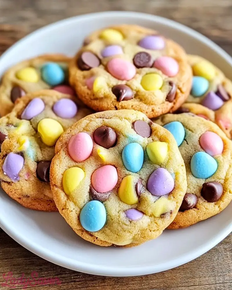 Easter Chocolate Chip Cookies Easter Chocolate Chip Cookies Recipe