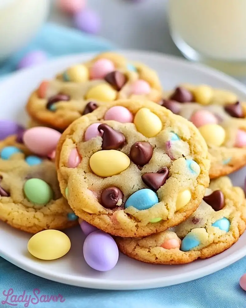 Easter Chocolate Chip Cookies Easter Chocolate Chip Cookies Recipe2