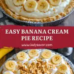 Easy Banana Cream Pie Recipe