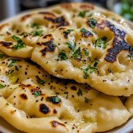 Easy Homemade Naan Bread