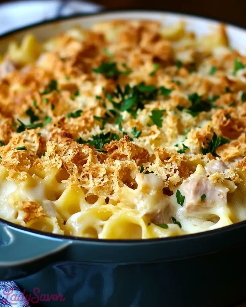 Easy Tuna Noodle Casserole with Cream Cheese Easy Tuna Noodle Casserole with Cream Cheese Recipe2