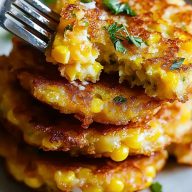 Easy and Delicious Corn Fritters