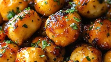 Garlic Butter Chicken Bites Recipe