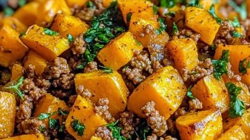 Ground Turkey Sweet Potato Skillet Recipe