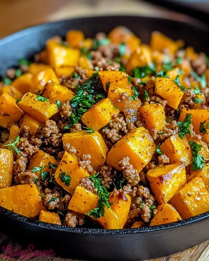 Ground Turkey Sweet Potato Skillet Ground Turkey Sweet Potato Skillet Recipe2
