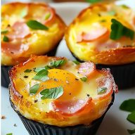 Ham and Cheese Egg Cups Recipe