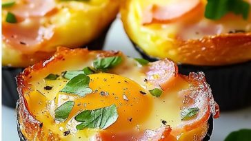 Ham and Cheese Egg Cups Recipe