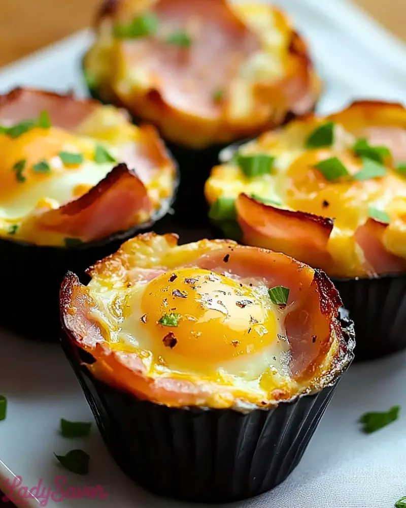 Ham and Cheese Egg Cups Ham and Cheese Egg Cups Recipe2