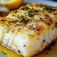 Healthy Lemon Butter Baked Cod Recipe