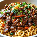 Hoisin Beef Noodles – A Bold, Flavor-Packed Delight Hoisin Beef Noodles Recipe