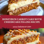 Honeybun Carrot Cake with Cheesecake Filling Recipe