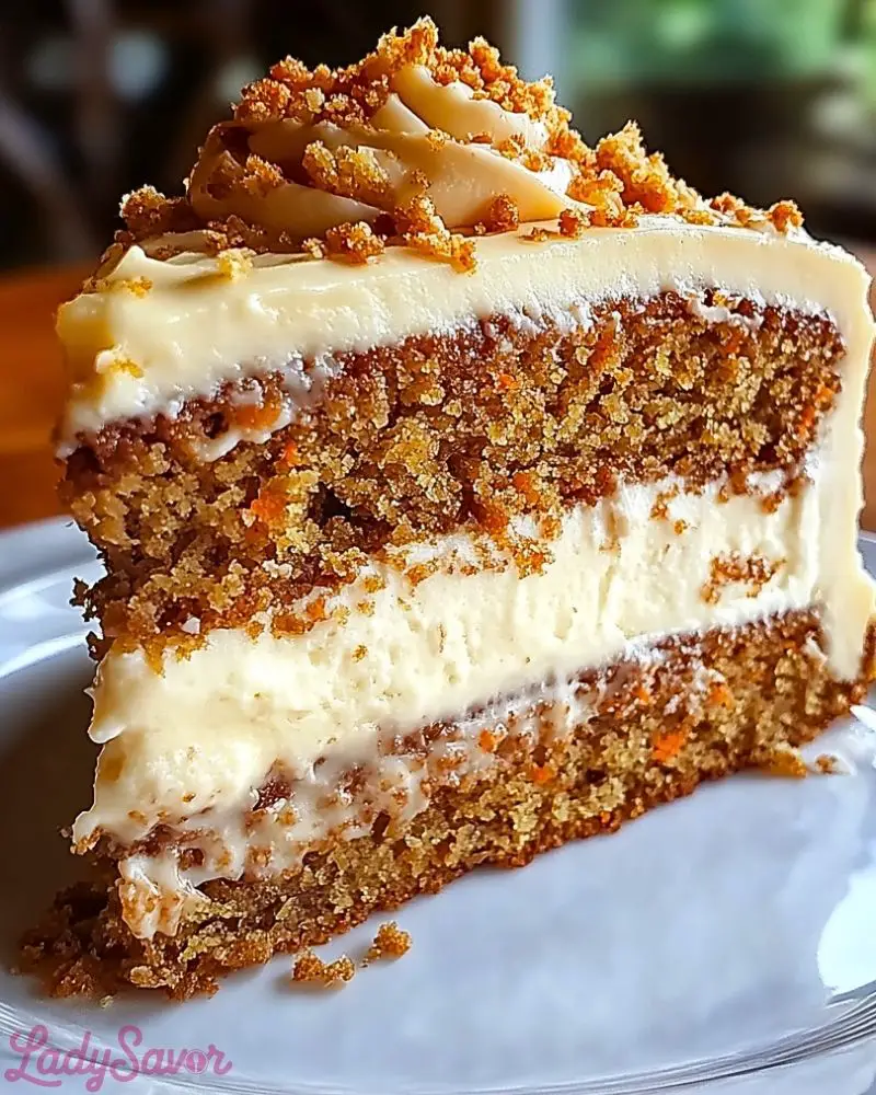 Honeybun Carrot Cake with Cheesecake Filling Honeybun Carrot Cake with Cheesecake Filling Recipe