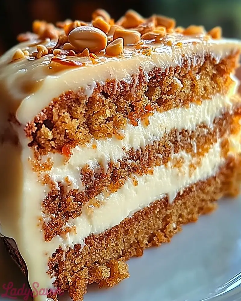 Honeybun Carrot Cake with Cheesecake Filling Honeybun Carrot Cake with Cheesecake Filling Recipe2