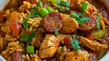 Instant Pot Chicken and Sausage Jambalaya Recipe