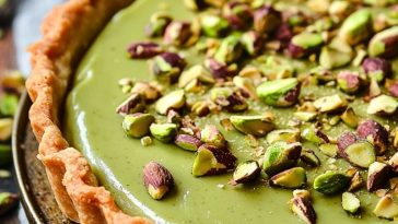 Irresistible Pistachio Tart with Creamy Pistachio Paste Recipe