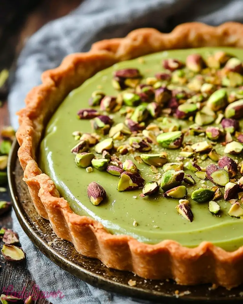 Irresistible Pistachio Tart with Creamy Pistachio Paste Irresistible Pistachio Tart with Creamy Pistachio Paste Recipe