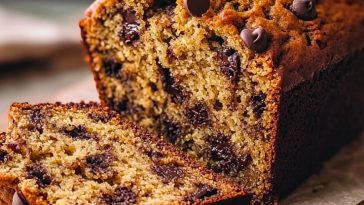 Irresistible Super Moist Chocolate Chip Banana Bread Recipe