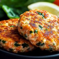 Mediterranean Salmon Patties Recipe