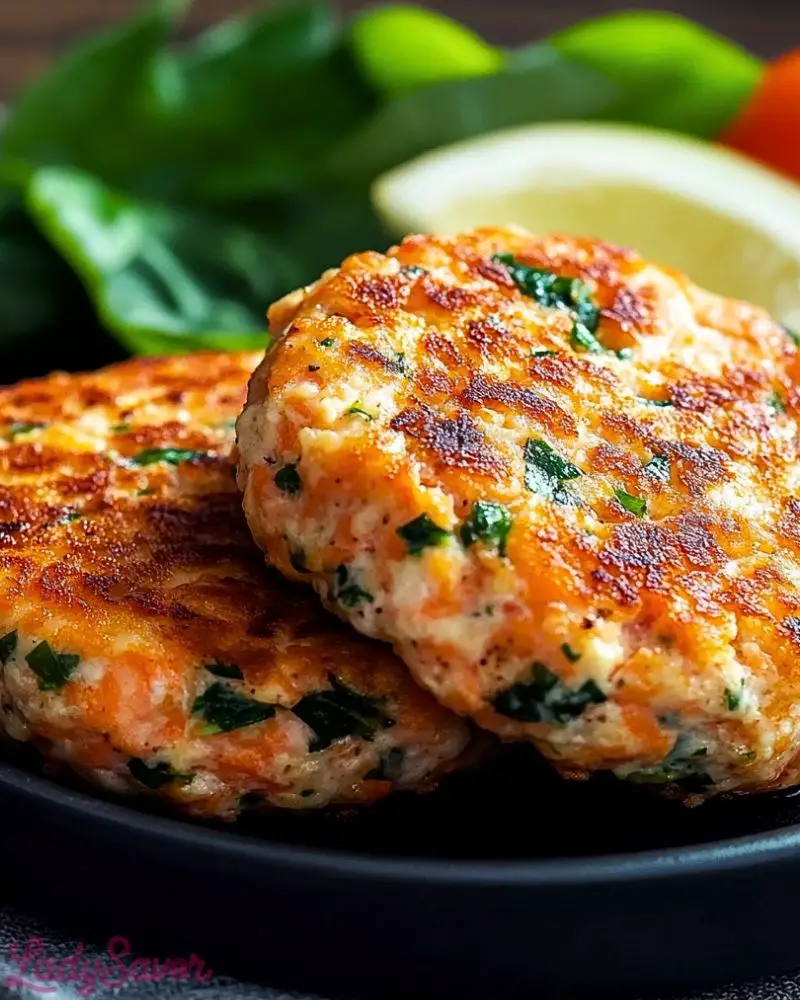 Mediterranean Salmon Patties Mediterranean Salmon Patties Recipe