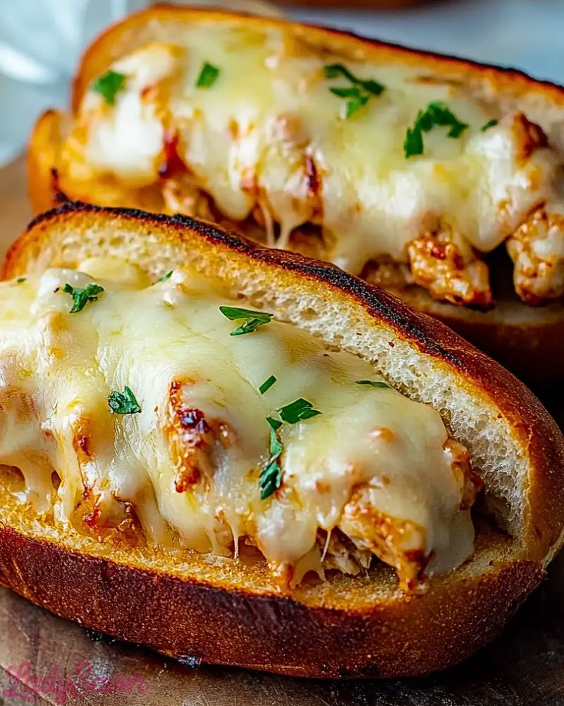 Melty Cheesy Chicken Sandwich Recipe