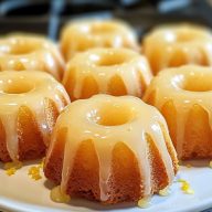 Mini Lemon Bundt Cakes Recipe