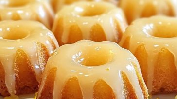 Mini Lemon Bundt Cakes Recipe