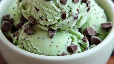 Mint Chocolate Chip Ice Cream Recipe