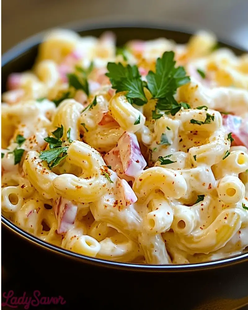 Mom’s Signature Macaroni Salad Mom s Signature Macaroni Salad Recipe