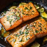 Pan Fried Salmon with Garlic Butter Sauce Pan Fried Salmon with Garlic Butter Sauce Recipe2