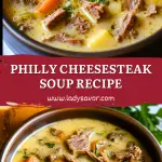 Philly Cheesesteak Soup Recipe