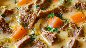 Philly Cheesesteak Soup Recipe
