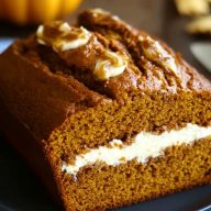 Pumpkin Bread With Maple Cream Cheese Filling Recipe