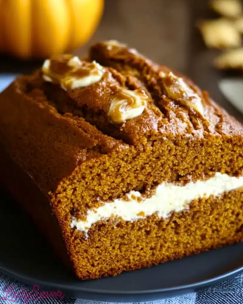 Pumpkin Bread With Maple Cream Cheese Filling Pumpkin Bread With Maple Cream Cheese Filling Recipe